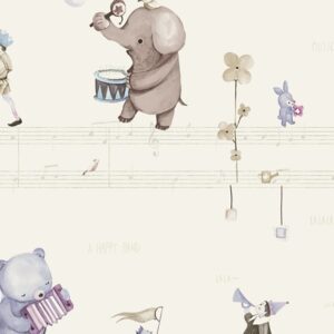 Papel de Parede Infantil -  Tema Musical